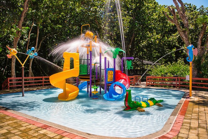 Admission + 2x Zip Line + Unlimited Water Slide Rides - Cool off on Splash Mountain
