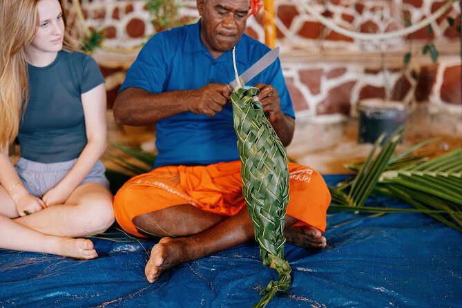 Beachcomber Island Day Trip Fiji's Authentic Island Experience - Kokoda, weaving, and everyday Fijian skills