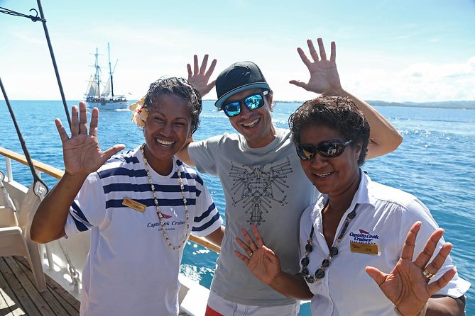 Capt Cook Cruises Super Saver Combo: Day Sail + Dinner Cruise - Returning to Denarau after five hours on the island