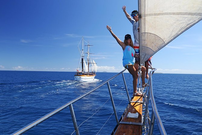 Captain Cook Cruises Fiji - Island and Reef Day Cruise - Kayaks, paddleboards, volleyball, and quiet beach time