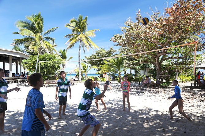 Captain Cook Cruises Fiji - Island and Reef Day Cruise - Optional extras: scuba, massage, and hair braiding