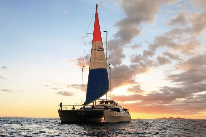Captain Cook Cruises Fiji - Sunset Dinner Cruise - The Mamanuca Islands at sunset
