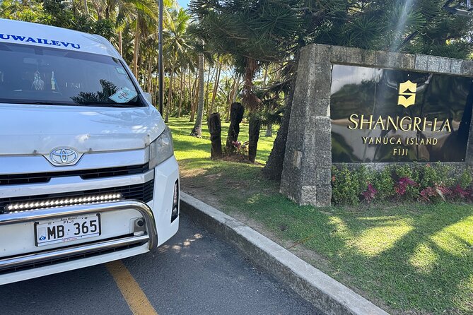 CFC Approved Private Airport Transfer - Nadi Airport to Denarau - What the ride is like for families