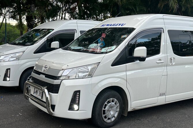 CFC Approved Private Airport Transfer - Nadi Airport to Denarau - Advice and orientation from the driver