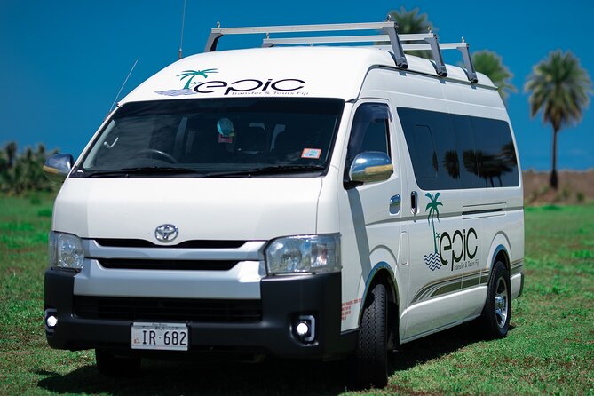 CFC APPROVED Private Arrival Transfer - Nadi Airport to All Denarau Hotels - The 30-minute ride to Denarau