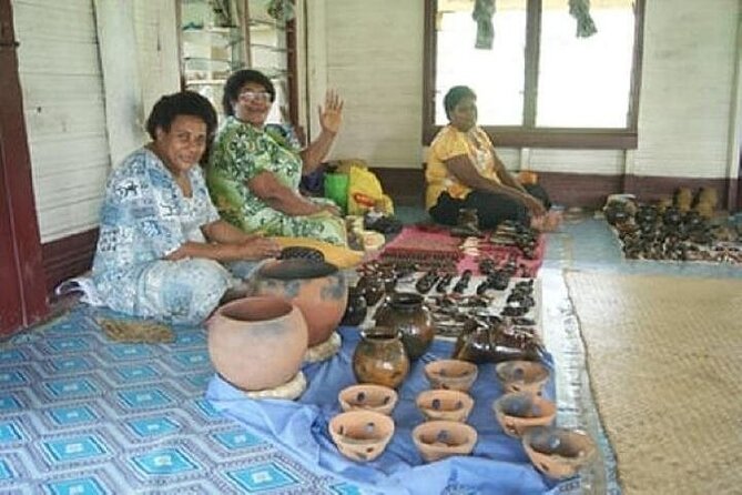 "Coral Coast Adventure: Pottery, Kava, Meke, Dunes & Temple'' - A Quick Look at Sigatoka Market