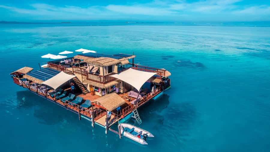 Denarau: Seventh Heaven Floating Bar Day Trip - The 45-minute ride from Port Denarau