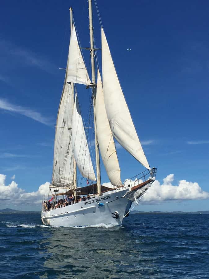 Fiji: Captain Cook Cruises - Island & Reef Day Trip - Sailing out from Denarau for a full island day