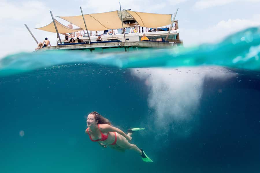 Fiji: Cloud 9 Floating Platform & Water Sports Adventure - The boat from Port Denarau takes patience