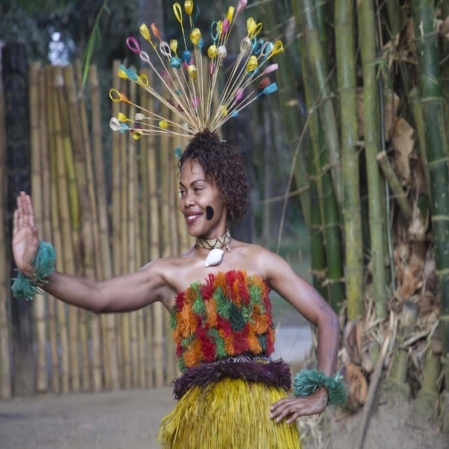 Fiji: Cultural Village Evening Tour with Dinner and Show - Meke dancing and the fire performance