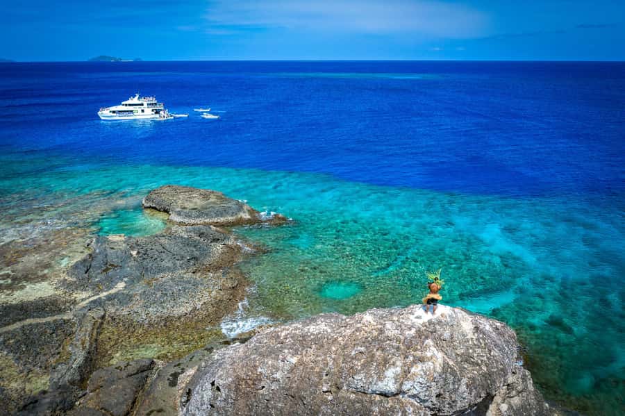 Fiji: Kuata Island Marine Conservation Experience Full Day - Buffet Lunch With Island Views