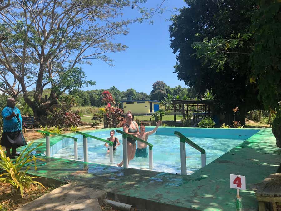 FIJI: Sabeto Hotspring & Mudpool Tours, Tickets & Transfers - Step one: cover yourself in natural mud