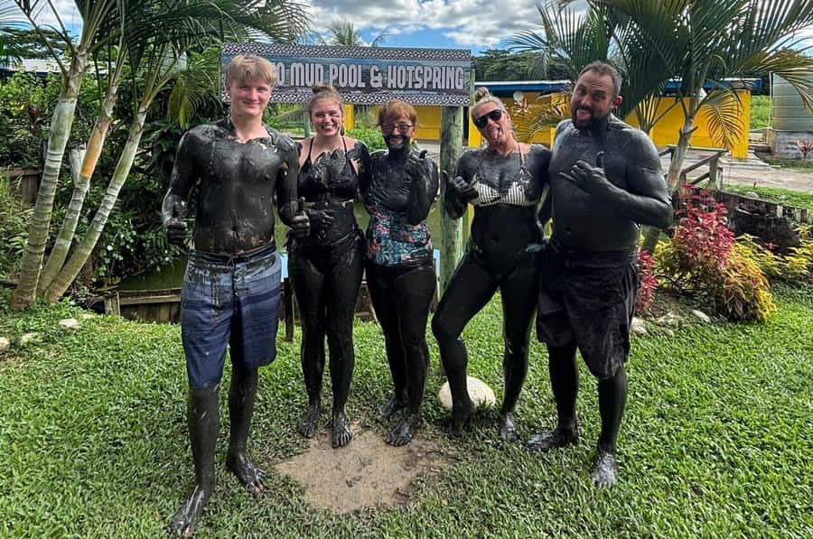 FIJI: Sabeto Hotspring & Mudpool Tours, Tickets & Transfers - Step three: soak in the hot spring pool