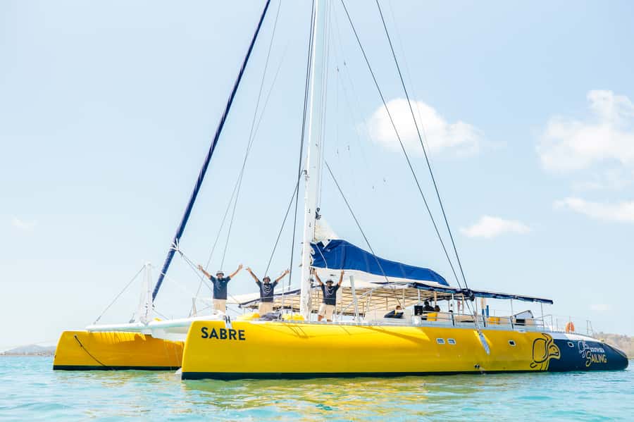 Fiji: South Sea Sailing Experience with Lunch & Drinks - Morning tea sets an easy pace