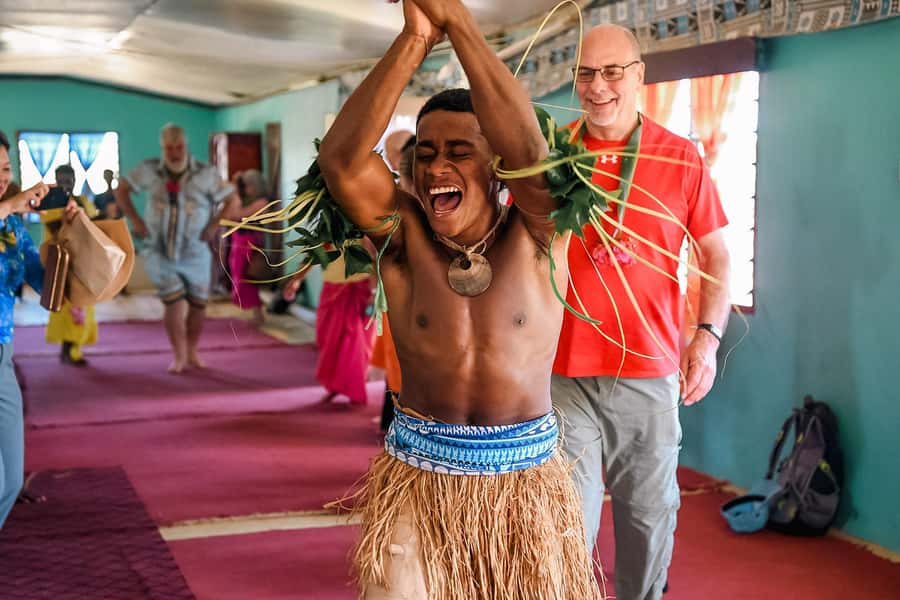 Fiji: Village & Mud-Crab Catching Tour - Likuri Island: lunch, water, and free time