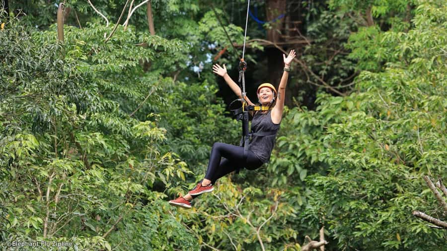 Fiji: Zipline Adventure and Cave Exploration - The limestone cave at the bottom
