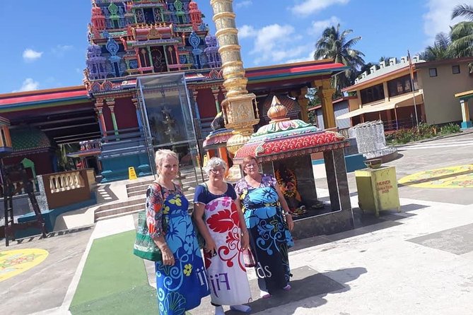 Garden Of Sleeping Giant ,Mudpool &Temple Tour From Coral Coast - Nadi’s produce market and town center