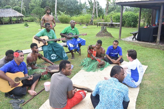 Jewel Of Fiji incl Fijian Village, waterfall & Lunch(Nadi Hotels) - Entering the village and meeting the family