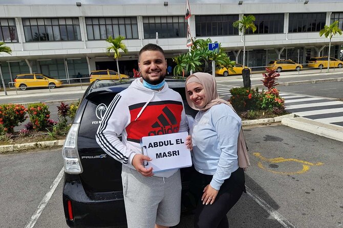 Nadi Airport Transfer :Nadi Airport to All Nadi & Denarau Island/ Vuda Hotels - WiFi for the airport-to-hotel ride