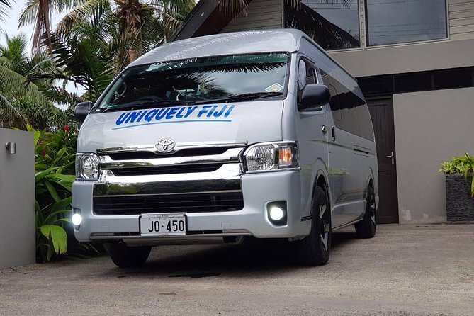 Private Minibus Transfer Hotel to Nadi Airport - The vehicle: air conditioning, space, and WiFi