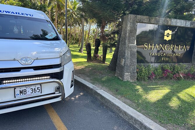 Private Transfer Nadi Airport to or from Hotel or Resort - Timing from 30 minutes to three hours