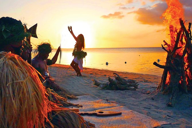 Robinson Crusoe Sunset Cruise Including Dinner, Cultural Show & Transfers - The fire walk, string band, and Pacific legends