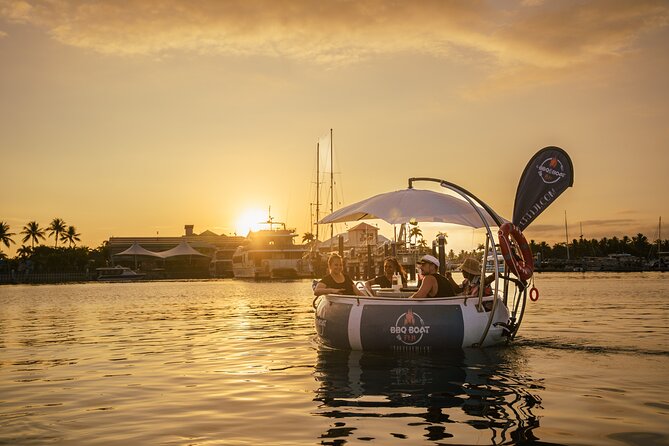 Self Drive BBQ eBoat Cruise with Onboard BBQ Denarau Fiji - Taking the Wheel at Port Denarau Marina