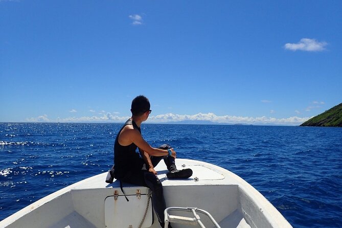 Ultimate Encounter Snorkel with Sharks in Fiji - The catamaran crossing is scenic but takes patience